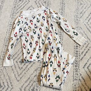 Hanna Anderson Whimsical Gnome Print Kids Pajama Set
